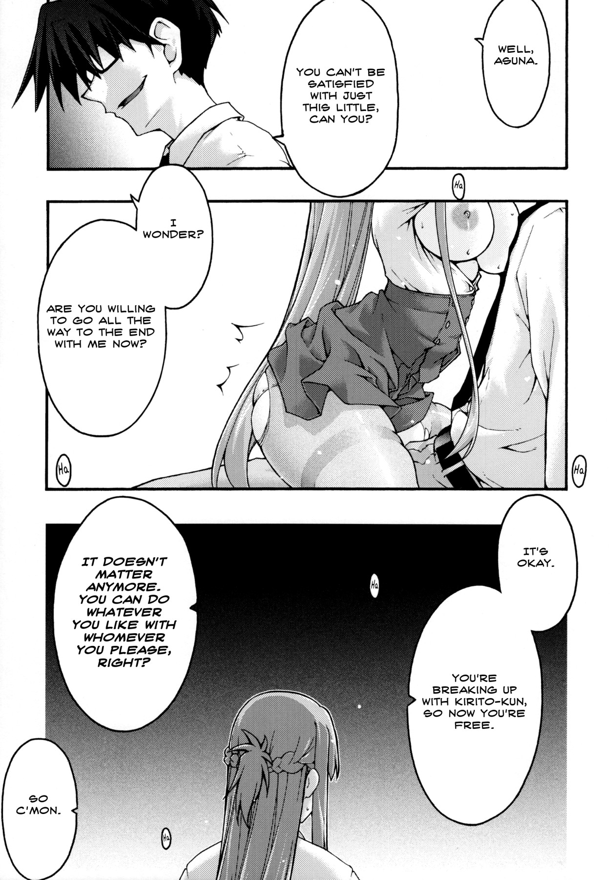 Hentai Manga Comic-Fallen -Asuna 2--Read-36